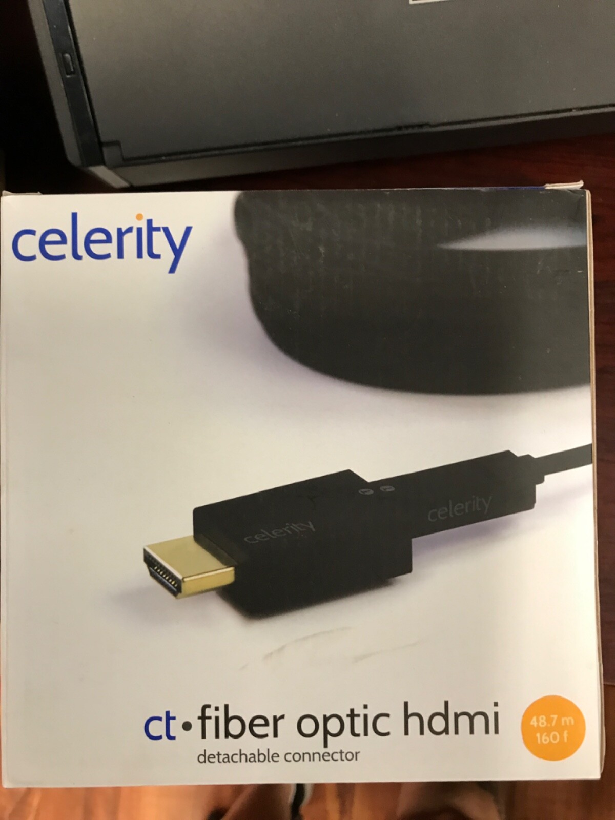 Celerity Fiber Optic HDMI Cable w/ Detachable connector 160f DFO-160P