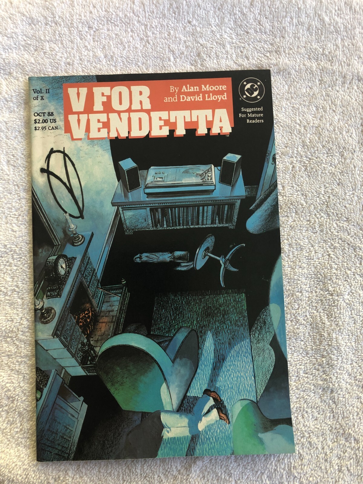 V for Vendetta #2 (Oct 1988, DC) VF 8.0 | eBay