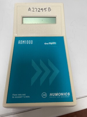 Agilent Humonics ADM1000 220-1170 Volumetric Flow Meter