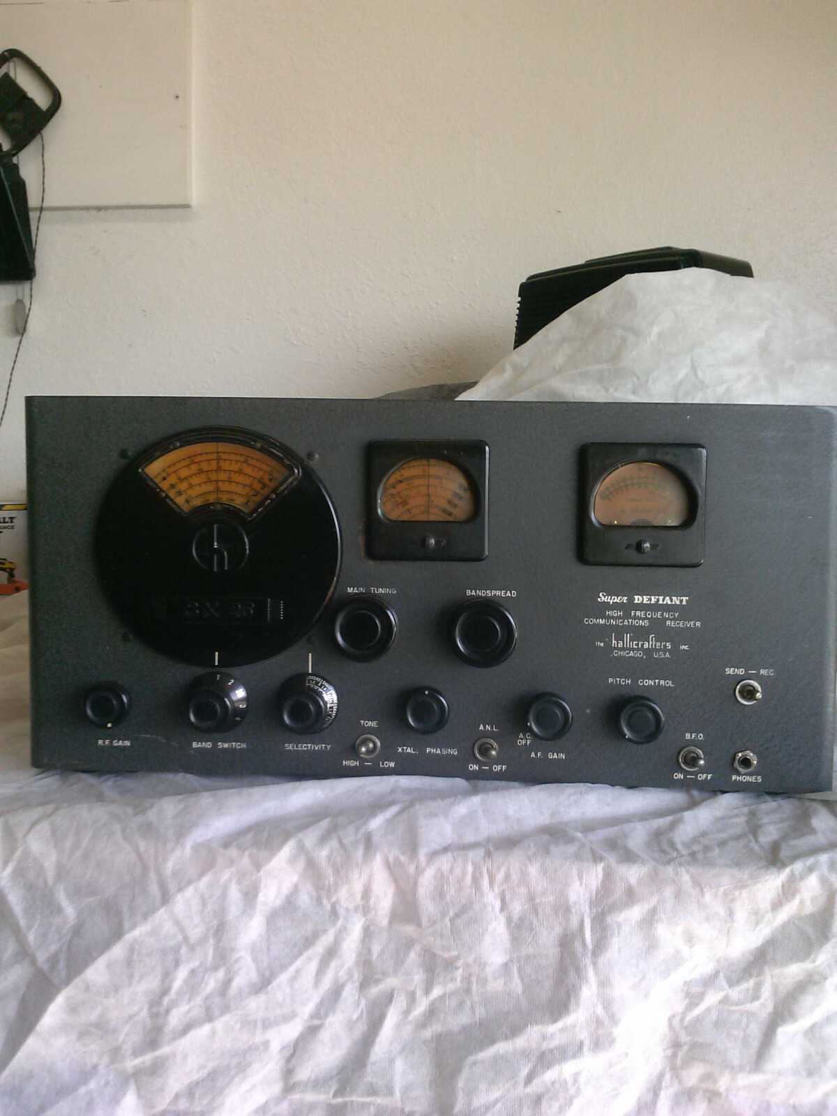 Hallicrafters SX25 General Coverage Shortwave ReceiverのeBay公認海外通販｜セカイモン