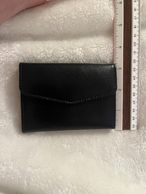 Kane-M.  Colombian Leather Women s Wallet. Navy Blue. New w/o Tags. 4.5  x 3 