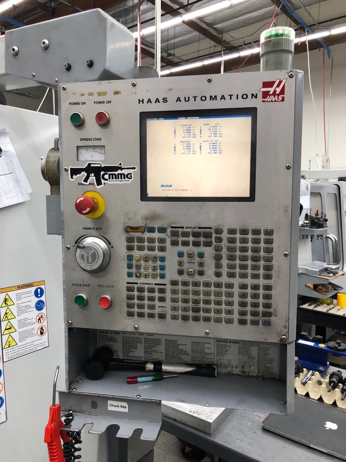 Haas VF-3SS 5 Axis CNC Vertical Mill with TR-160 Rotary