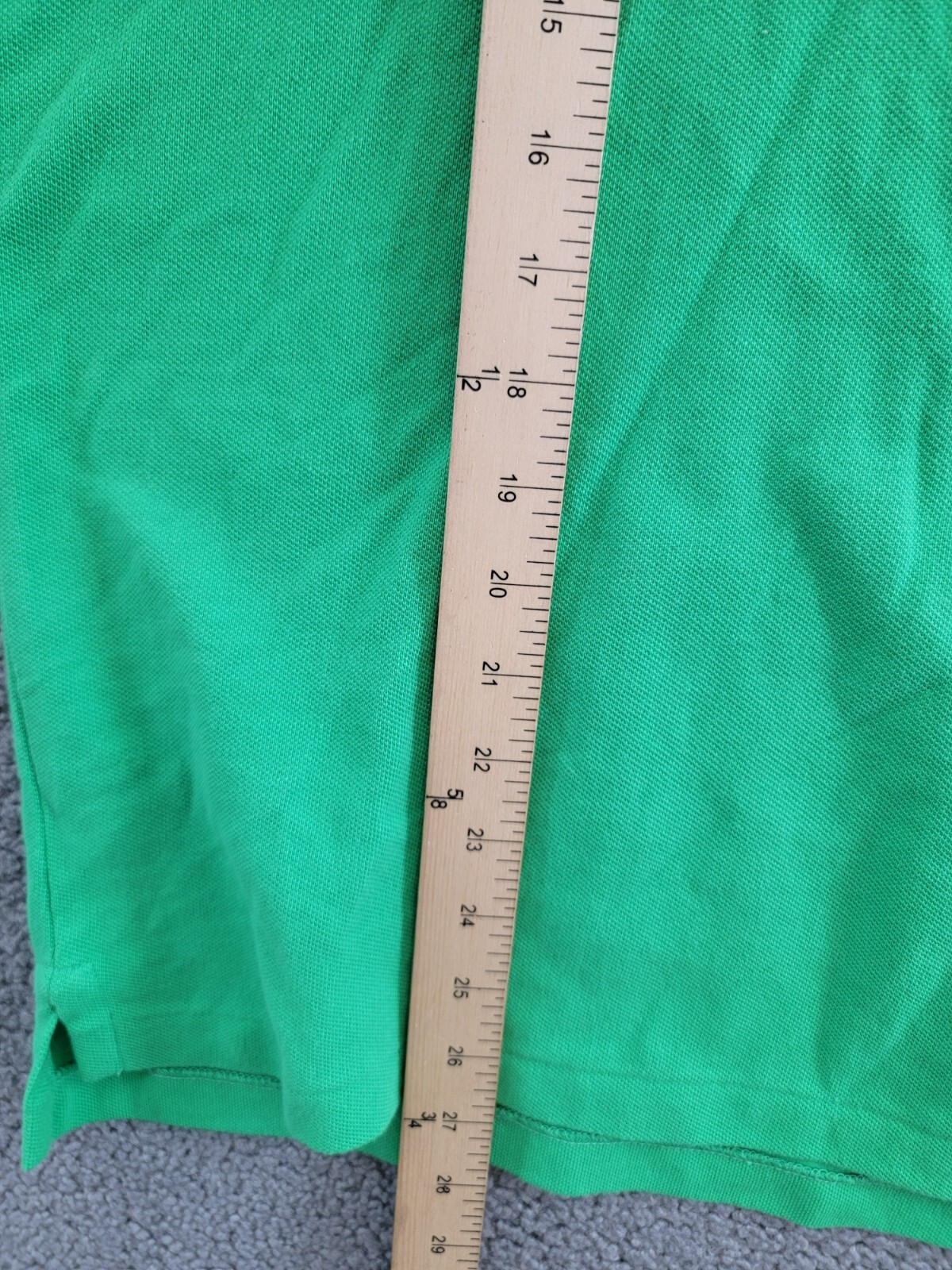Polo Ralph Lauren Classic-Fit Mesh Polo Shirt Mens S Green Short Sleeve Pullover - Picture 9 of 18