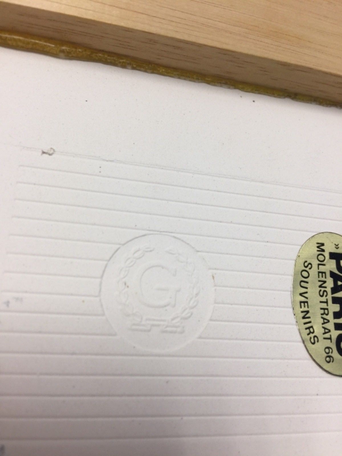 Dutch Delft Decorative Tile of Plateelbakkerij Schoonhoven Hill Nijmegen