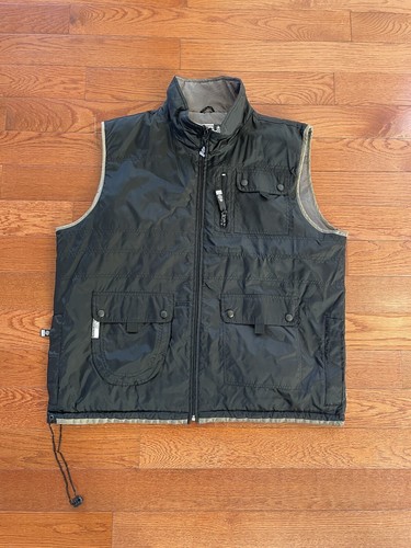 トップス 00s Columbia packable nylon vest y2k VTG Columbia Fly Fishing Vest Beige Khaki Tactical Utility