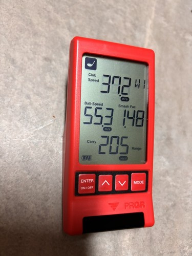 RED EYES POCKET HS-130 PRGR Personal Golf Launch Monitor