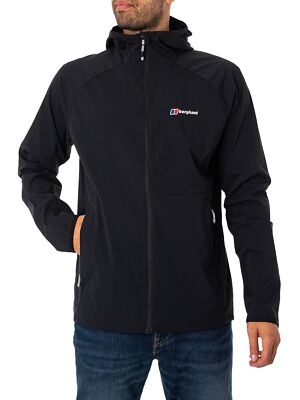 

Мужская куртка с капюшоном Berghaus Urban Theran, черная, Черный, 4-A001559JG8