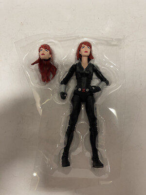 Marvel Legends Ultimate Riders 6 Inch Black Widow Figure New in Plastic Bubble
