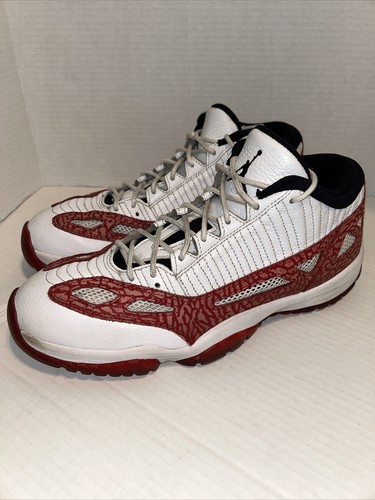 Air Jordan XI 11 Retro Low IE Men Sz 11.5 White Gym Red Air Jordan XI 11 Retro Low IE Men Sz 11.5 White Gym Red