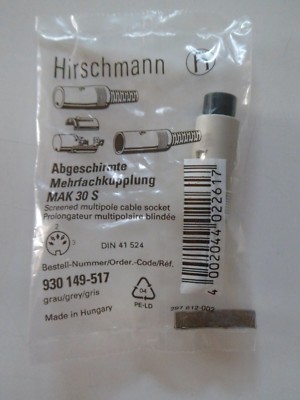 Hirschmann MAK30 S *1 Stück* *NOS*