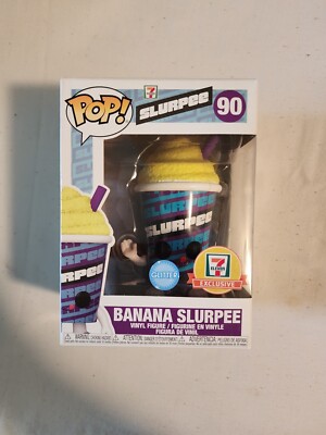 Funko Pop! 7-11: Slurpee #90 - Banana Slurpee (Glitter) (7-11 Exclusive)