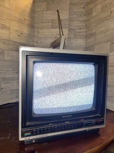 Sharp AC/DC Color TV Monitor 9H102 (1984) | eBay Sharp AC/DC Color TV Monitor 9H102 (1984) | eBay