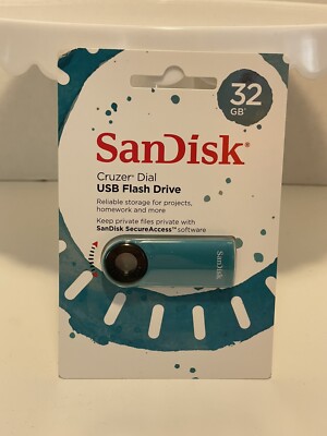 SanDisk Cruzer Dial USB Flash Drive 32GB