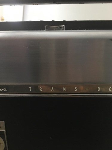 VINTAGE OLD ZENITH 3000 -1 ANTIQUE TRANSOCEANIC RADIO & ALL WORKING