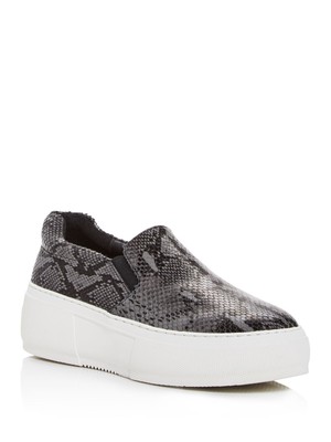 

J SLIDES Женские черные съемные стельки из крокодиловой кожи Cleo Leather Shootie 7,5 м, Черный, CLEO