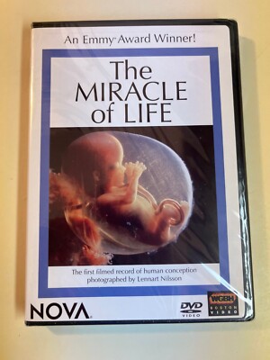 NOVA The Miracle of Life DVD, Emmy Award Winner, Lennart Nilsson, Bonus
