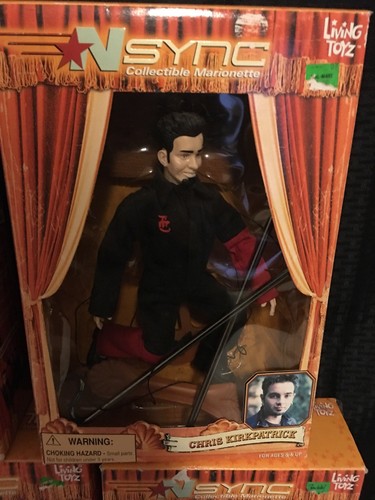 NSync Collectable Marionette Dolls 2000 By Living Toyz - Complete Set Freeship