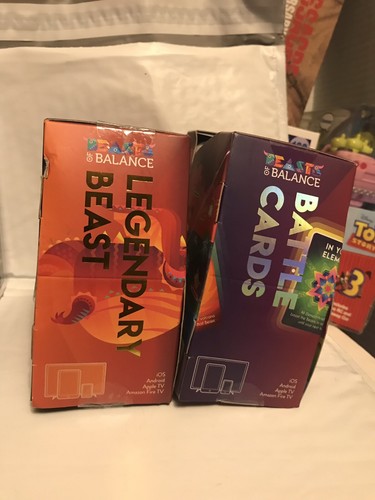 Beast Of Balance Battle Cards & Legendary Beast Hotbelly MIB Never Used GC ‘18