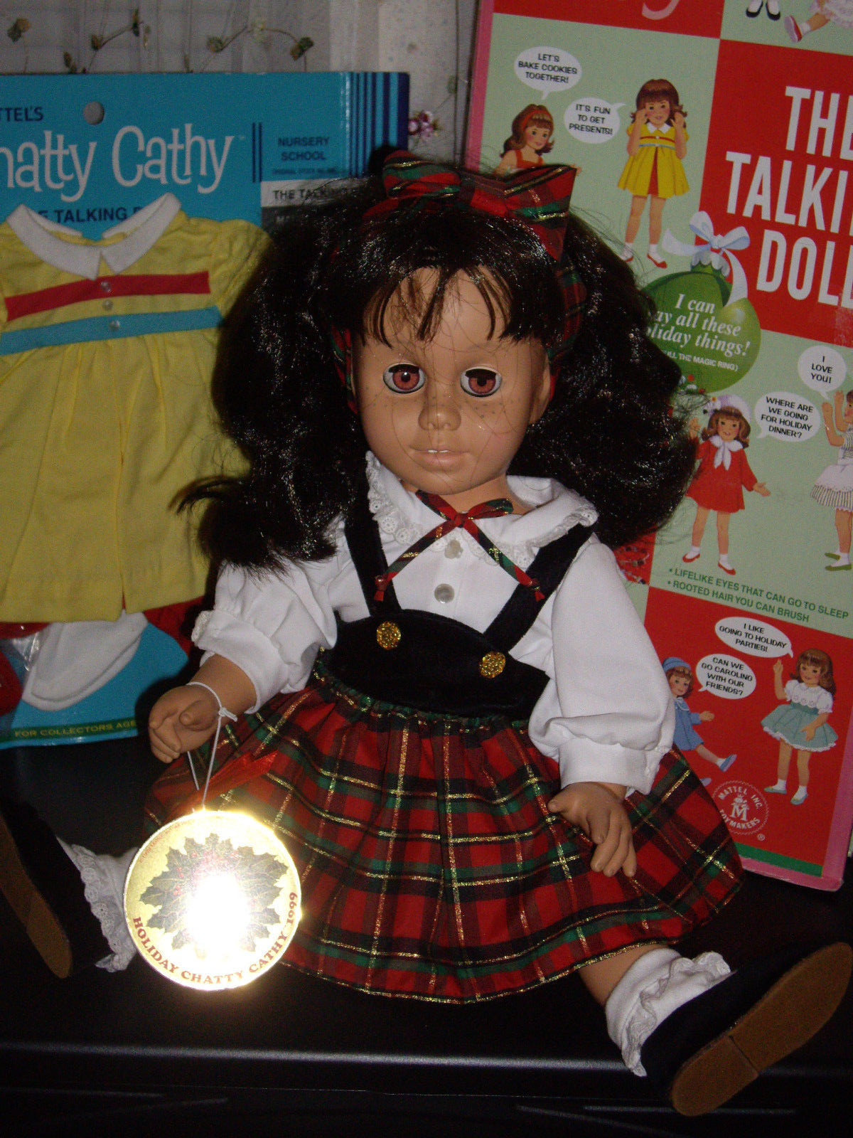 Christmas Chatty Cathy RARE 1999 HOLIDAY TALKING Doll New in Box!!