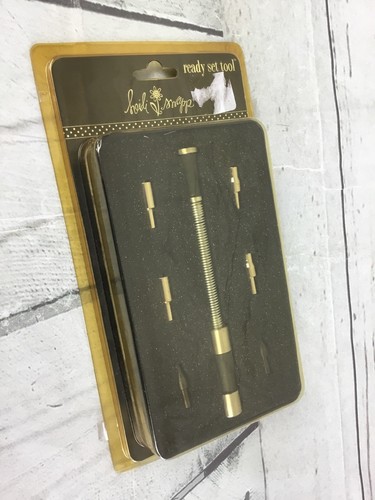 Heidi Swapp Ready Set Tool Eyelet Setter Punch 2006 Tips For Holes