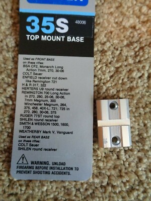 WEAVER 35S TOP MOUNT BASE