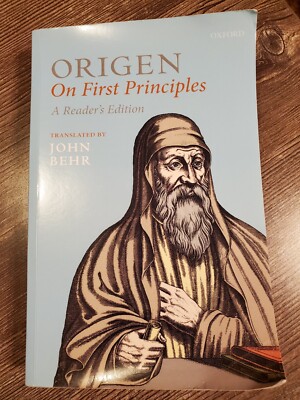 Origen: On First Principles, Reader's Edition, by John Behr