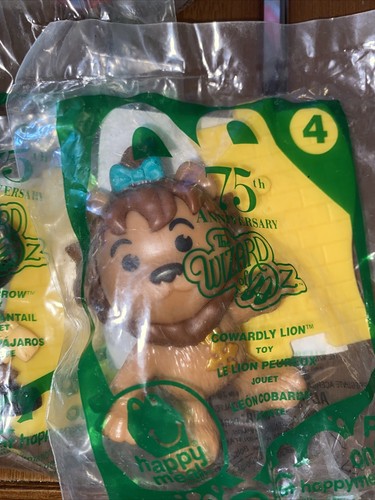 McDonalds Happy Meal Toys Wizard of Oz 2013 75th Anniversary 5/6 set NEW cute!