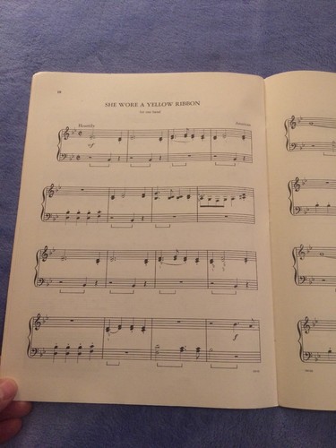 Single Handed by Lynn Freeman Olson 1983 exploring the piano with one hand