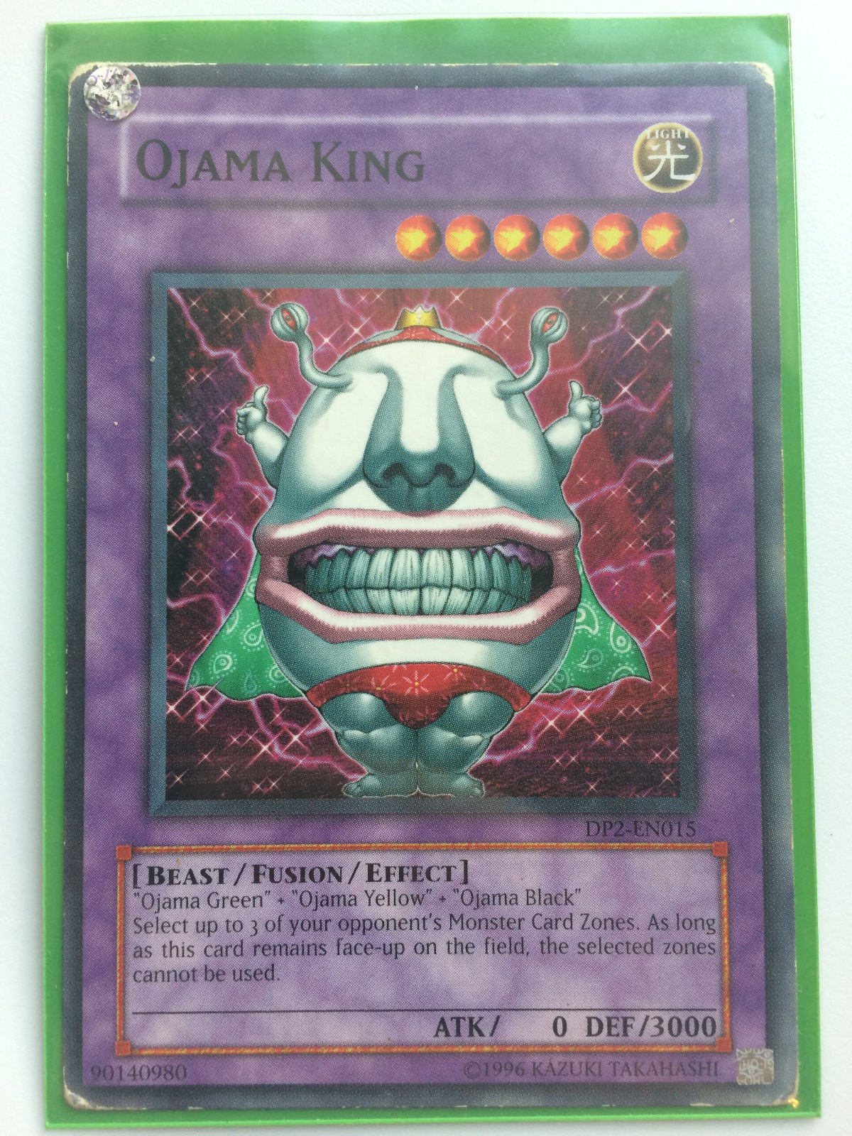 Yugioh Ojama Black, Yellow, Green & King - DP2 - Unlimited - Common