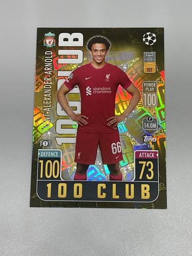 Trent Alexander-Arnold 2021-22 Topps Match Attax UCL 100