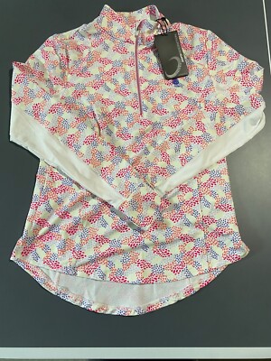 NWT WOMEN'S ZERO RESTRICTION RENAE PULLOVER, SIZE: S, COLOR: RAZZLE (K7.17)