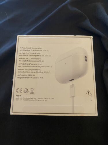 Apple AirPods Pro 2 White With USB-C Charging Case In Ear Apple AirPods Pro 2 White With USB-C Charging Case In Ear