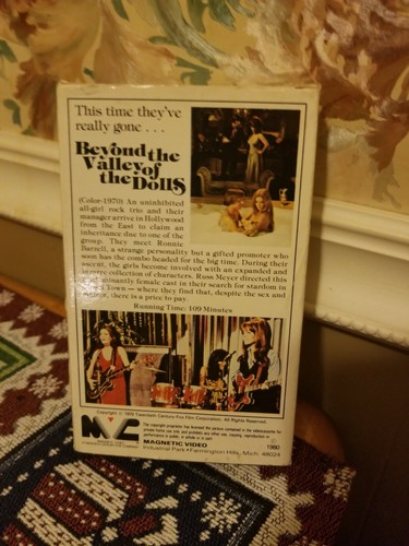 Beyond The Valley Of The Doll Beta Movie Tape
