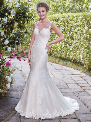 Rebecca Ingram Sottero Wedding Dress ELOISE Size 14 Ivory NEW