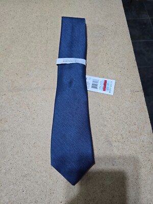 Perry Ellis Men's Wagner Classic Textured Tie - Navy