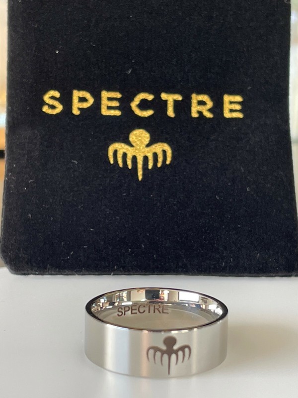 Bague Spectre James Bond 007 Mourir Peut Attendre Version 2 + Pochette GravÃE
