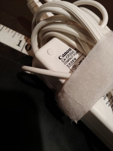 Genuine Canon CA-CP200 W Printer Cable Power Supply AC Adapter Cord White (box1)