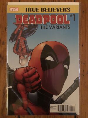 True Believers Deadpool The Variants #1 (Variant Cover Art Showcase) NEW NM+