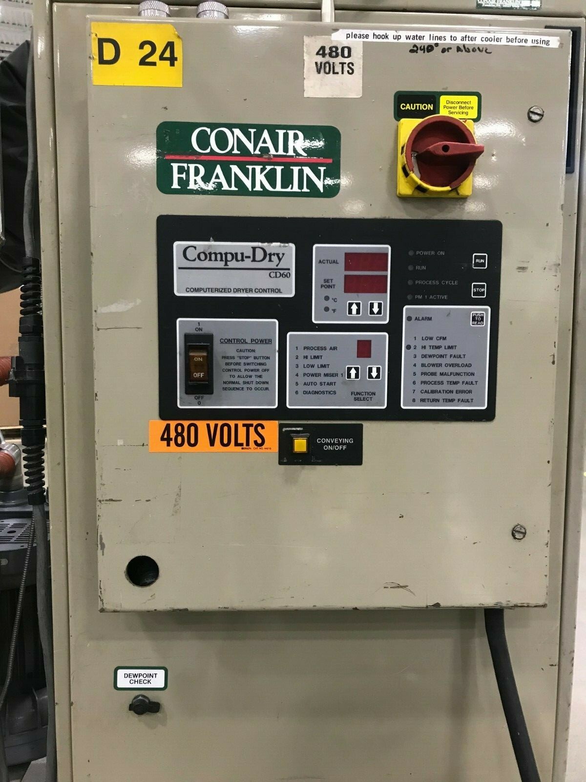 desiccant hopper dryer system for plastic