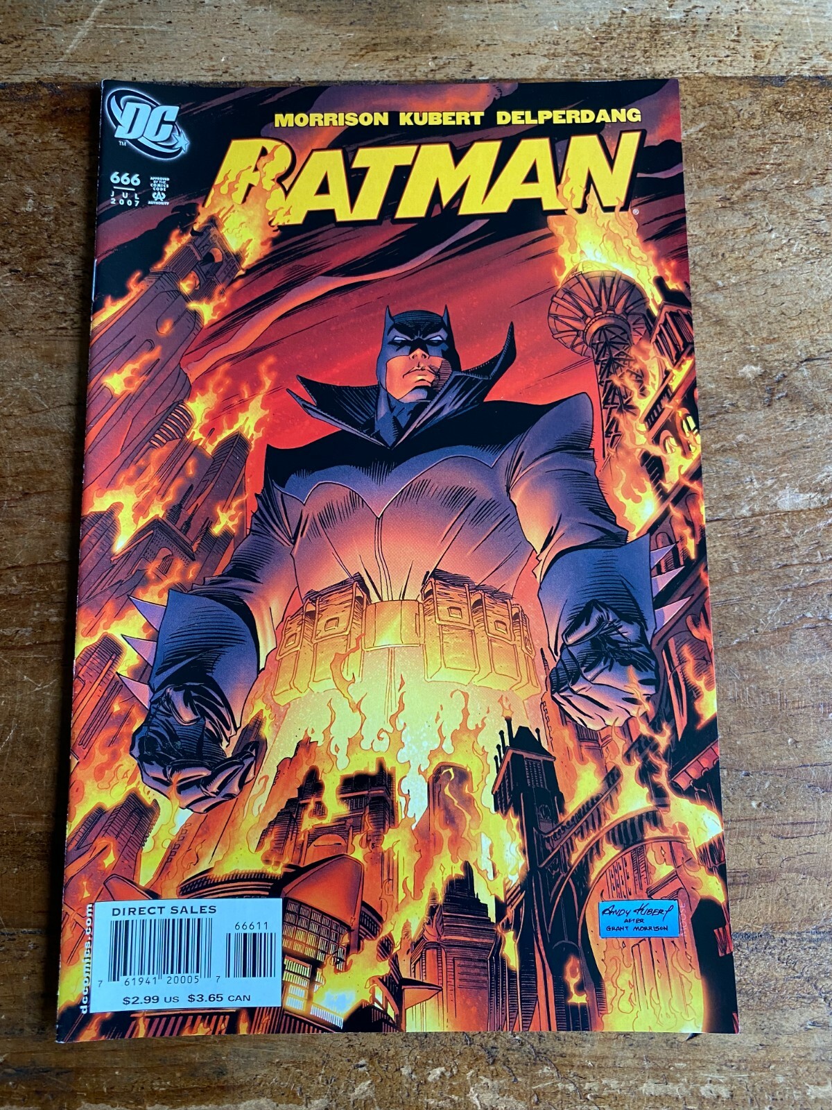 洋書 BATMAN #666 BATMAN #666 DC COMICS 2007 KEY 1ST APPEARANCE DAMIAN WAYNE