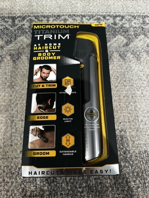 Micro Touch Titanium Trim Hair Cutting Body Shaver and Groomer - 092120