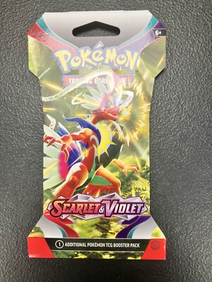 Pokemon Scarlet & Violet SV01 Base Set Booster Packs You Pick! Paper or Plastic