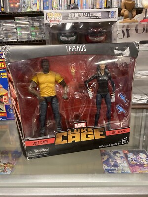 New Hasbro Marvel Legends Luke Cage 2-Pack w/Cage & Claire Temple NIB