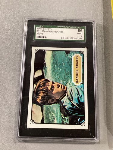 マイケルです！ 1967 Topps Maya #11 Danger Nearby SCG 96 Mint 9 Card | eBay