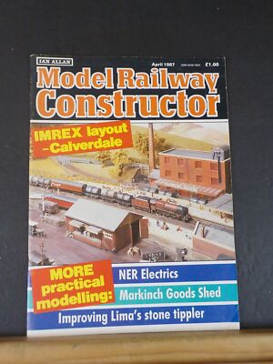 Model Railway Constructor 1987 April Improving Lima's stone tippler Marckinch Go