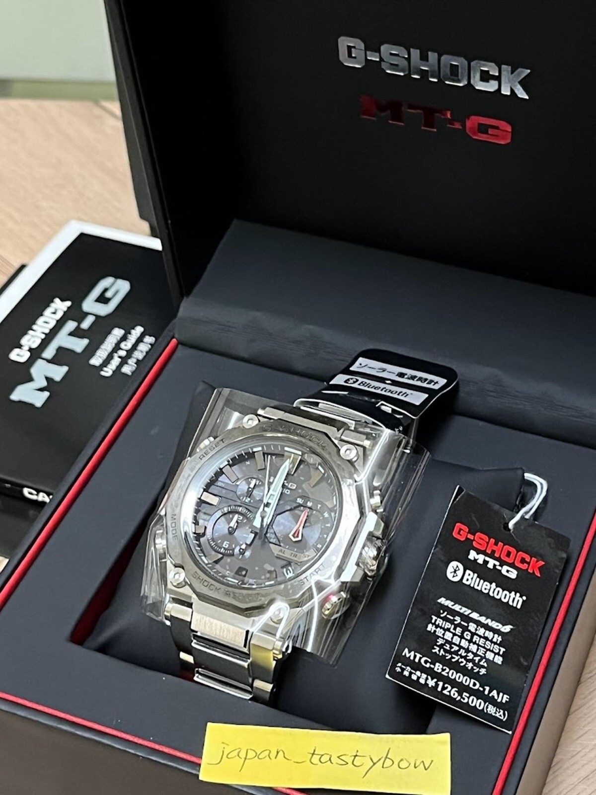Pre-owned Casio Watch G-shock Mt-g Bluetooth Dual Core Guard Mtg-b2000d-1ajf Men's