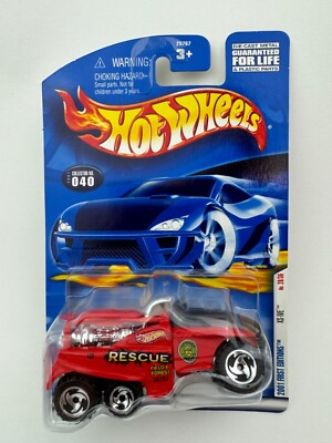 Hot Wheels First Editions Red XS-IVE Collector #040 2001