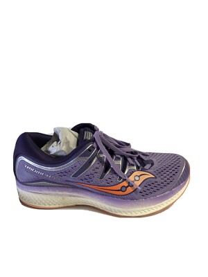 Saucony Women s Triumph Iso 5 Running Shoes Purple Size 8.5 M eBay