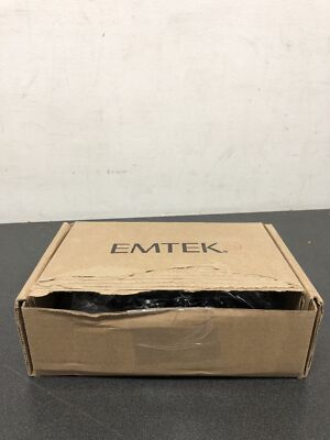 Emtek 2155US19 7-1/4'' Tall Privacy Pocket Door Lock - Black