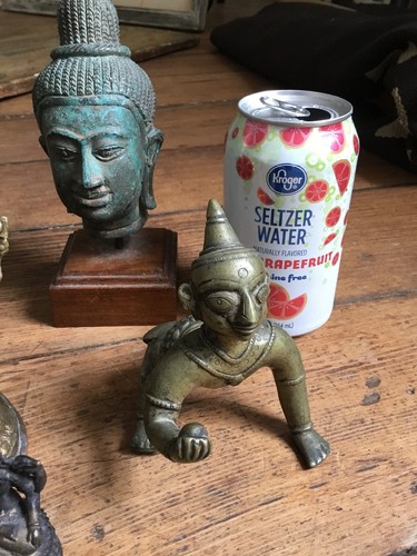 Lot Antique Gilt Bronze Tibetan Indian Chinese Asian Japan Thai Buddhas